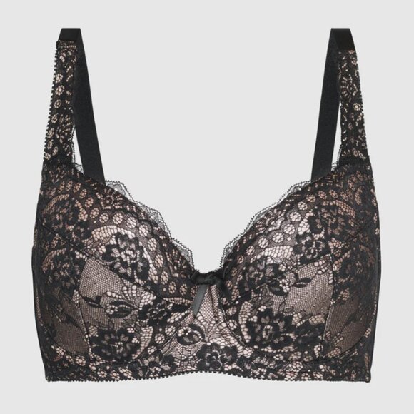 Fredericks Of Hollywood Voluptuous Full Figure Push Up Bra 34DD - Picture 1 of 14